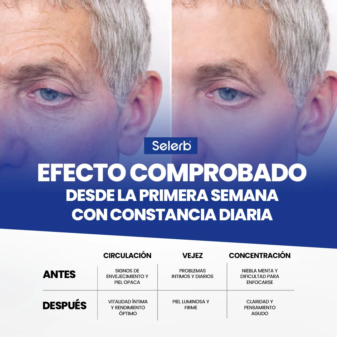 Selerb NAD+ 60 cápsulas | Recupera tu potencia y energía en semanas